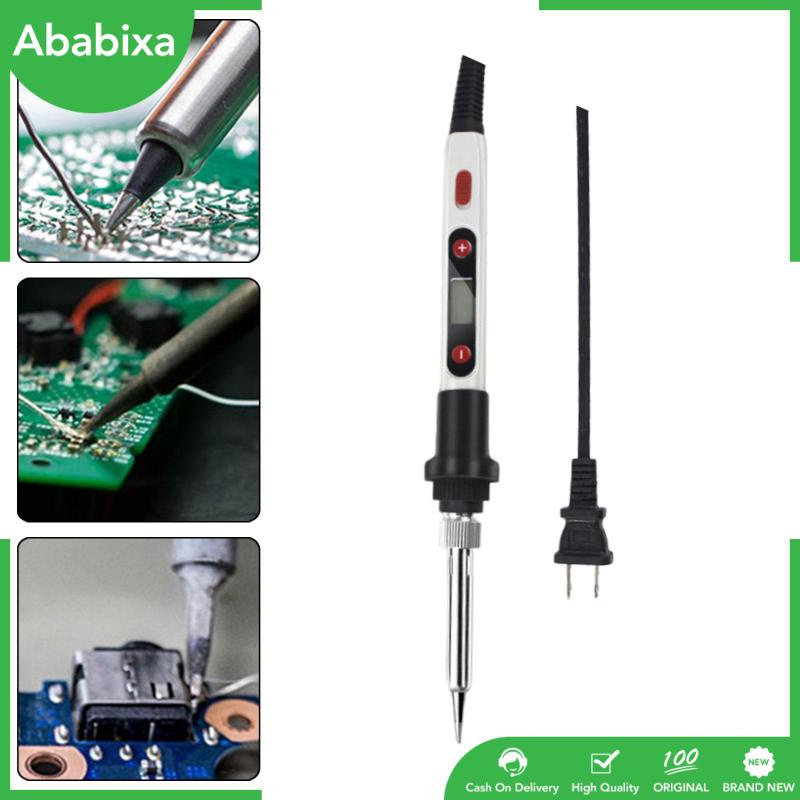 Máy Hàn Điện 60W Cầm Tay Có Thể Điều Chỉnh Nhiệt Độ Có Màn Hình LCD