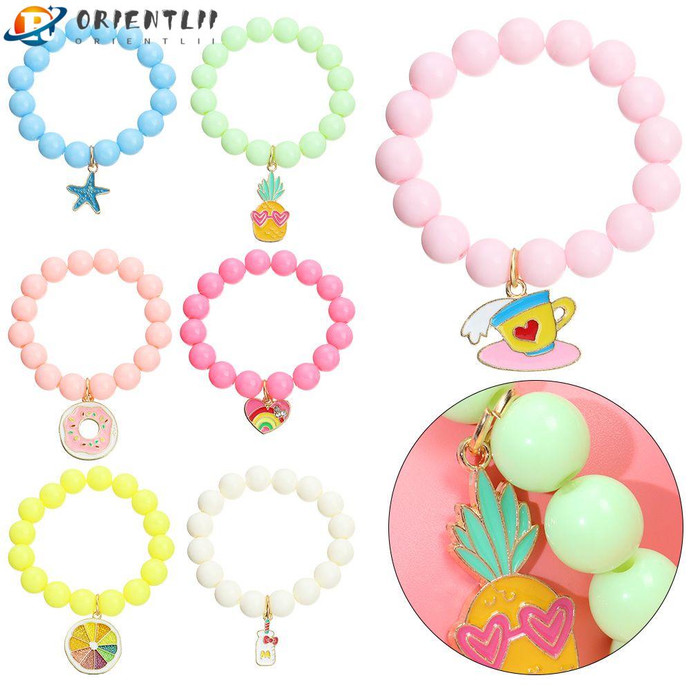 Vòng Tay Chuỗi Hạt Acrylic Phổ Biến Cho Nữ