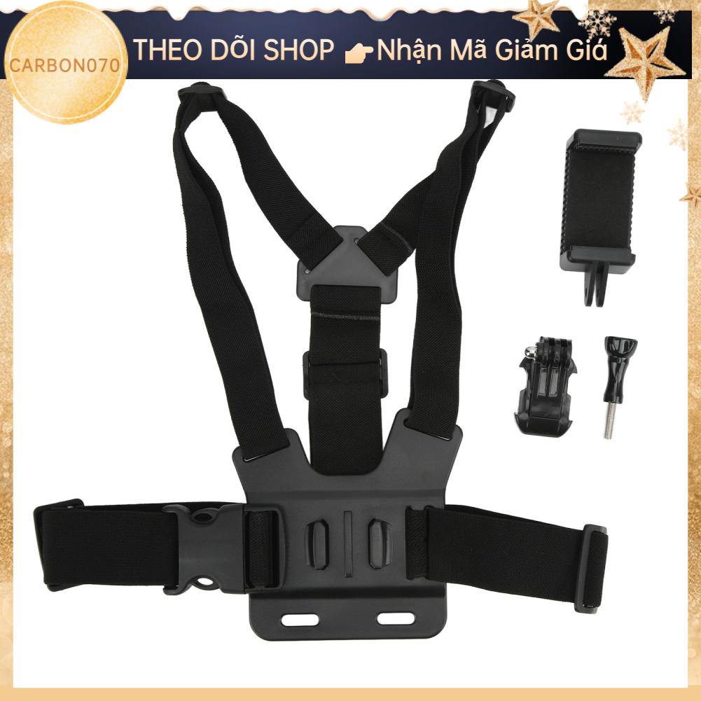 Carbon070 Trực tiếp ngoài trời Điện thoại di động Dây đeo ngực Mount Harness Chesty cho DJI Osmo Action