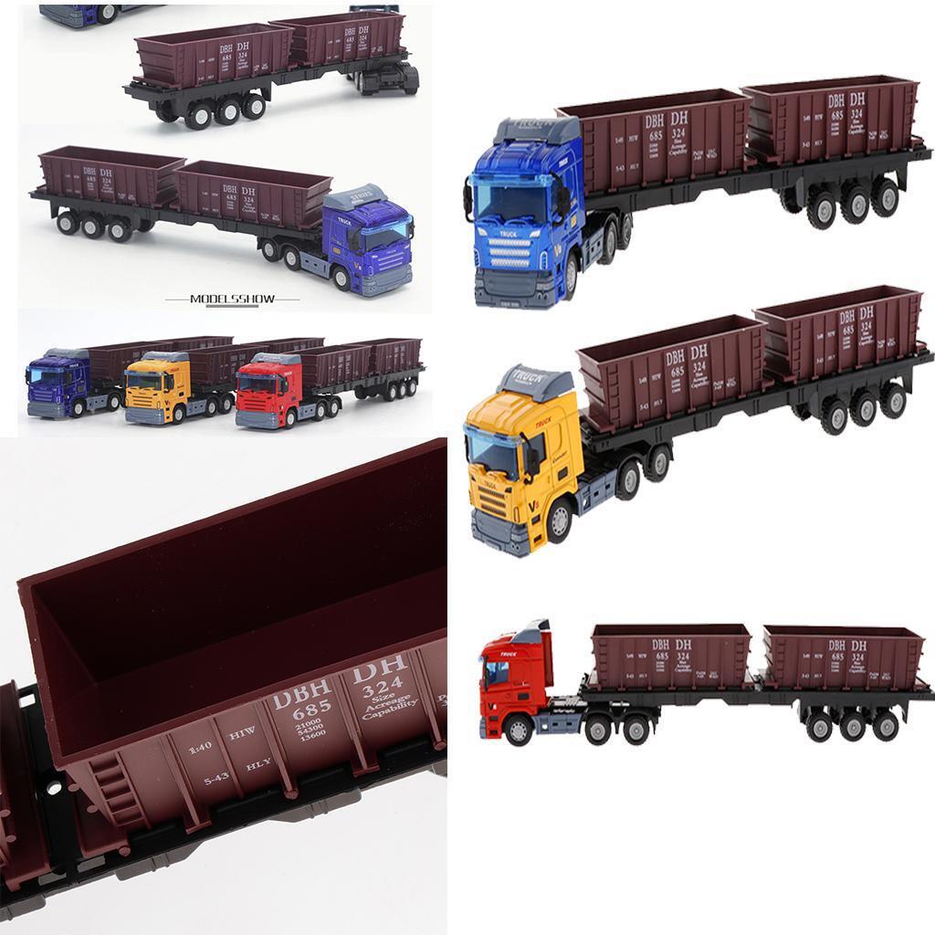 Đồ Chơi Xe Tải Màu Vàng Với Tỷ Lệ 1: 48