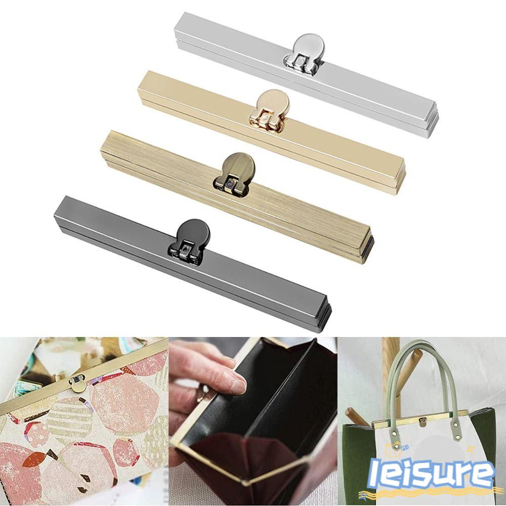 Khung Kẹp Khóa Túi Xách Họa Tiết Kiss Phong Cách Vintage DIY