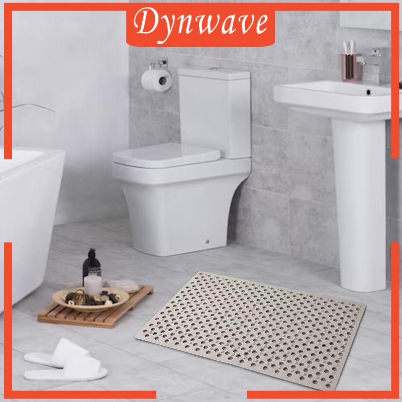 Thảm Lót Sàn Mềm Mại Có Lỗ Thoát Nước Tiện Dụng Cho Phòng Tắm