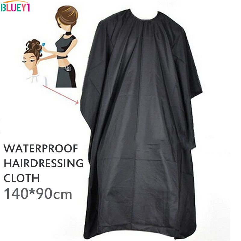 Thợ làm tóc Cắt CAPE người lớn salon tóc cắt tóc thợ cắt tóc CAPE áo choàng che vải không thấm nước bluey1
