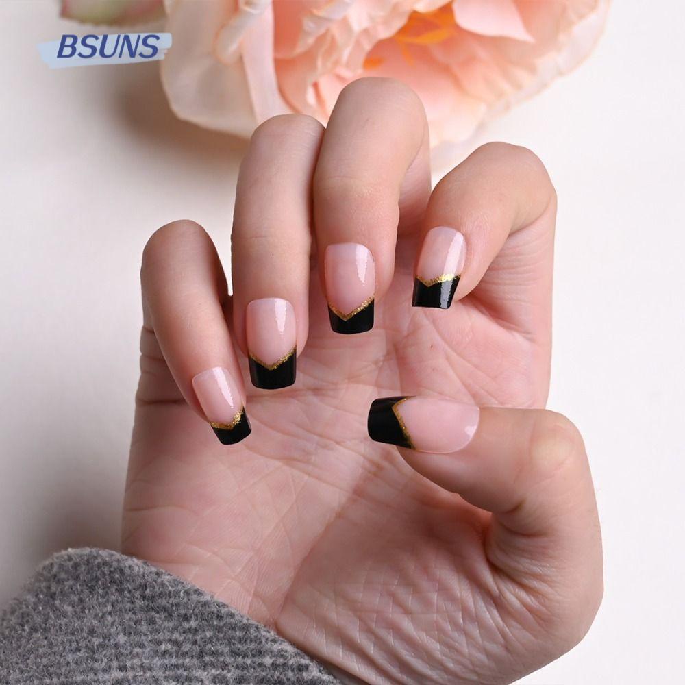 Set 24 Móng Tay Giả Có Thể Tháo Rời