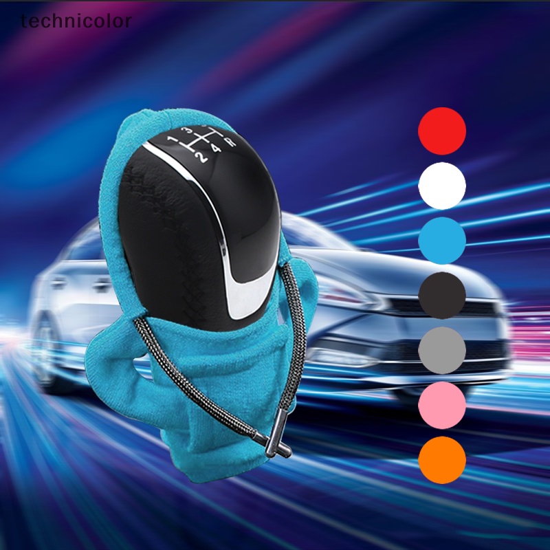 Technicolor Vỏ Bọc Núm Gạt Cần Số Xe Hơi Họa Tiết Vui Nhộn Thông Dụng TYG