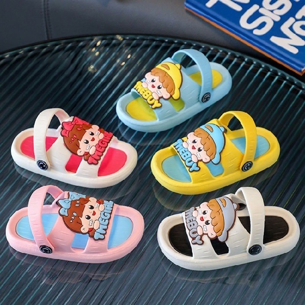 Dép quai hậu nhựa PVC 5 Màu TheBoy TheGirl mã 3021