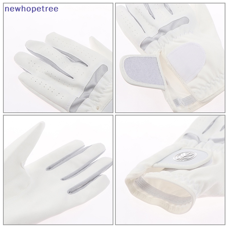 Găng Tay Đánh Golf Bằng Vải Vi Sợi Thoải Mái Chống Mài Mòn Cho Nam