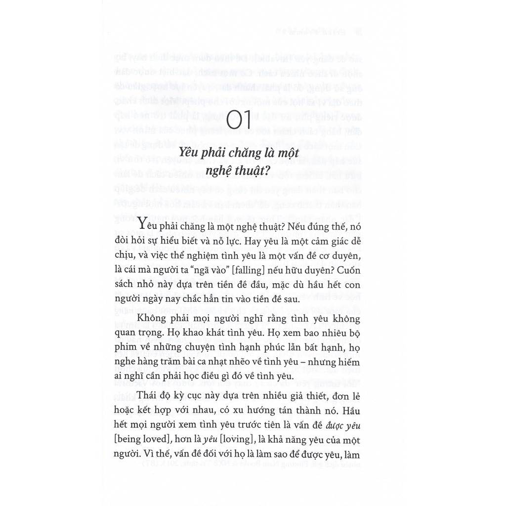 Sách - Nghệ Thuật Yêu - The Art Of Loving