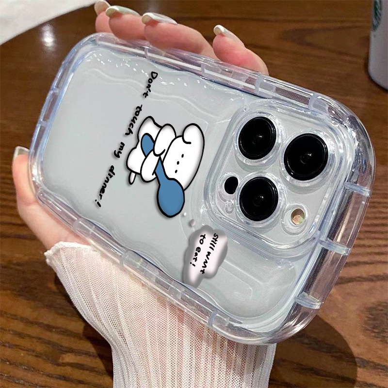 Ốp Điện Thoại TPU Silicone Mềm Trong Suốt Chống Sốc In Hình Chú Cún Cho IPhone 14 13 12 11 Pro XS Max X XR 8 + 7 Plus