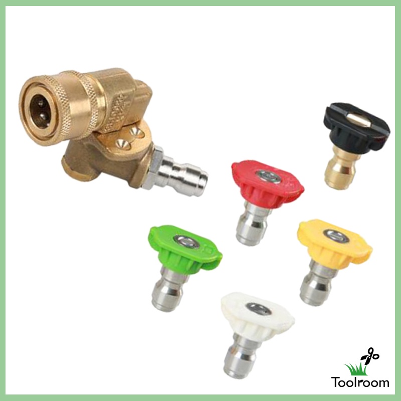 Bộ Vòi Phun Nước Áp Suất Cao Cỡ 1 / 4 Tiện Dụng