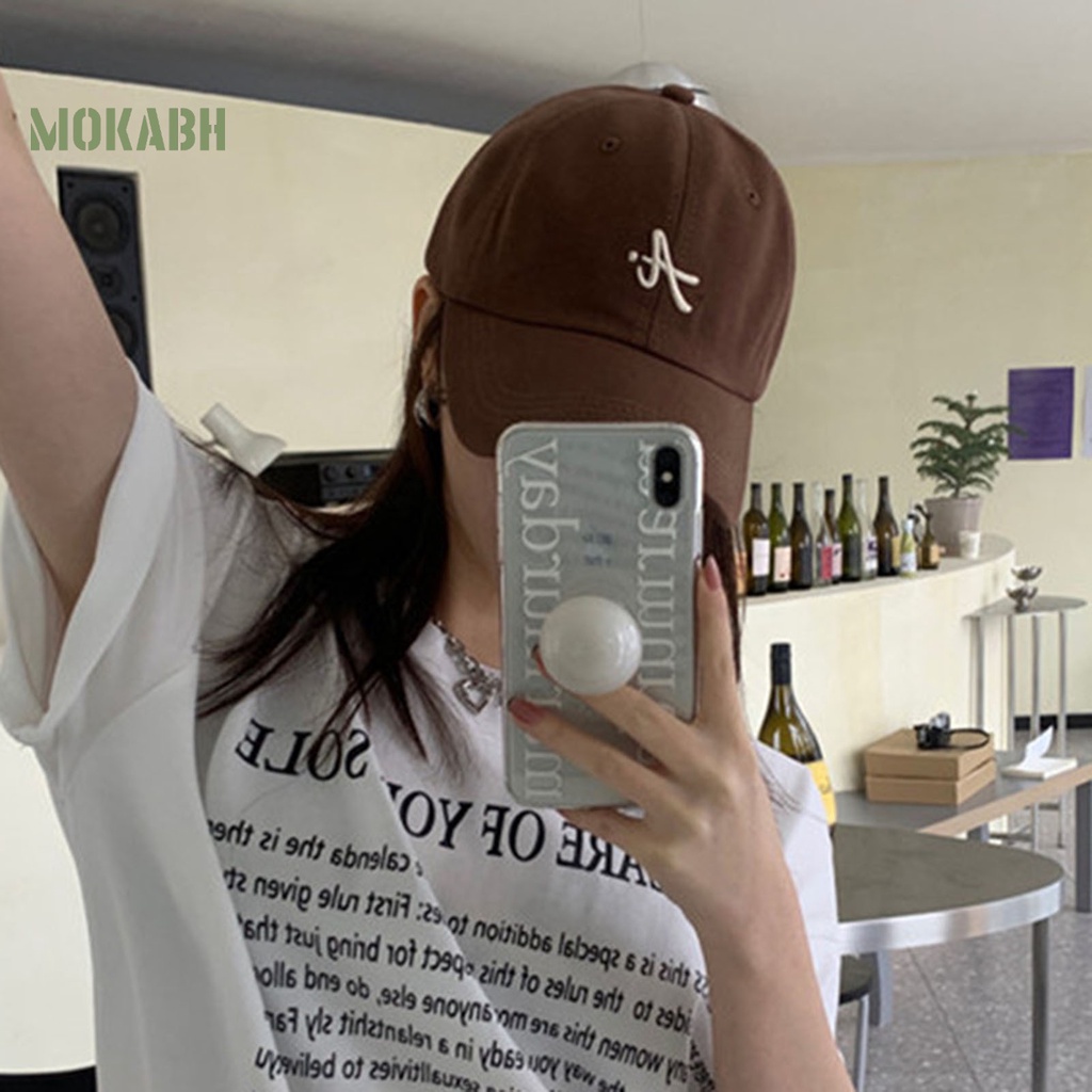 Mũ Bucket Thêu Chữ Có Thể Điều Chỉnh Kích Thước Thời Trang Dành Cho Nữ