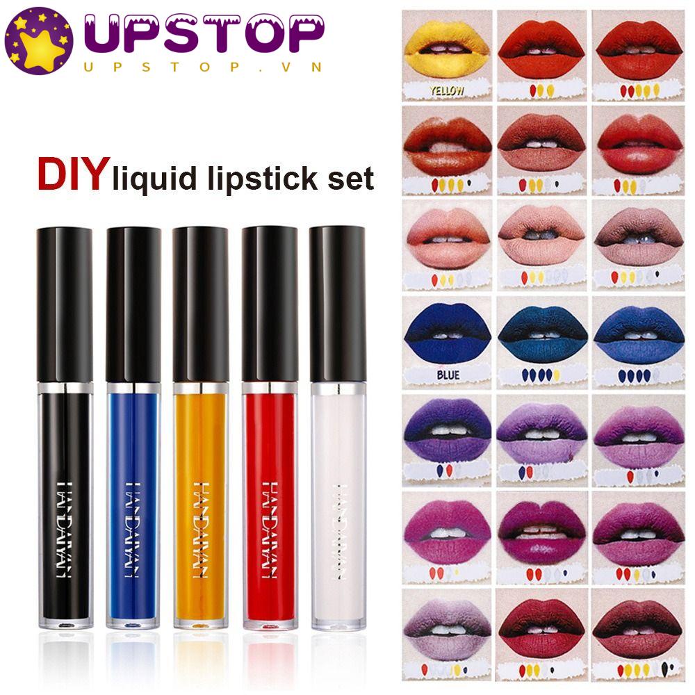 Son Môi Chống Thấm Nước Lâu Trôi Với Nhiều Tông Màu Hợp Thời Trang Tùy Chọn