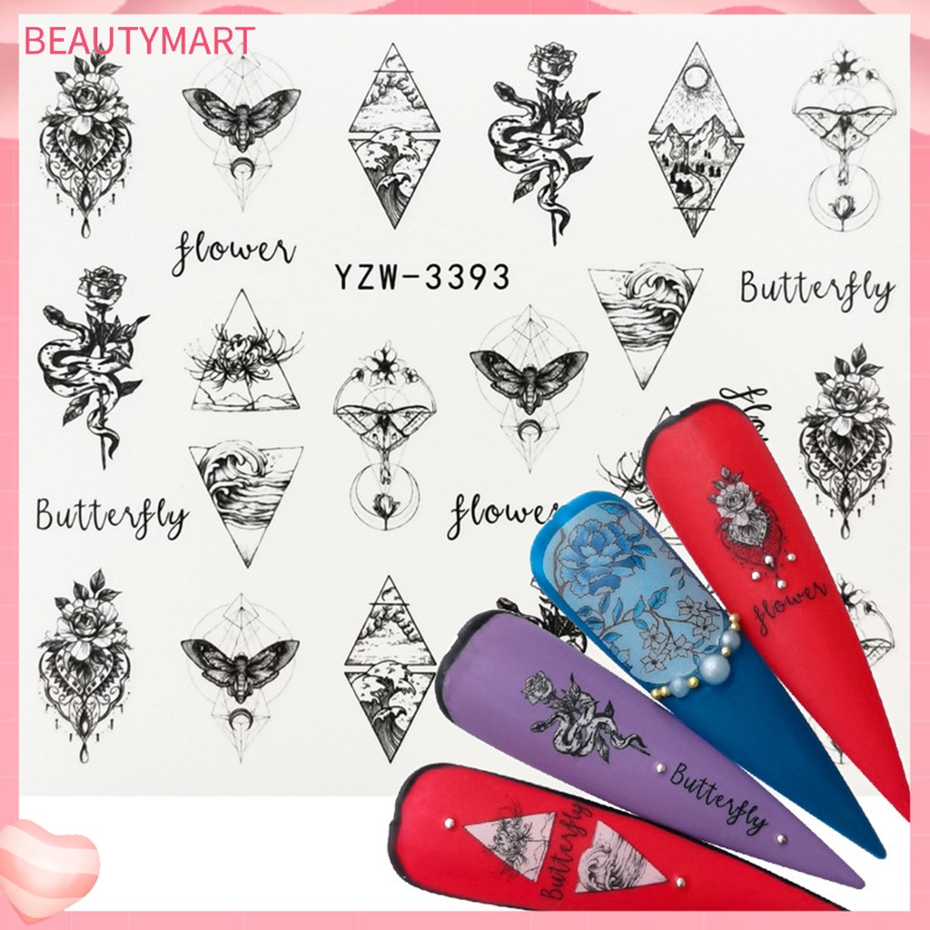 Miếng Dán Trang Trí Móng Tay Nghệ Thuật Cho Nữ