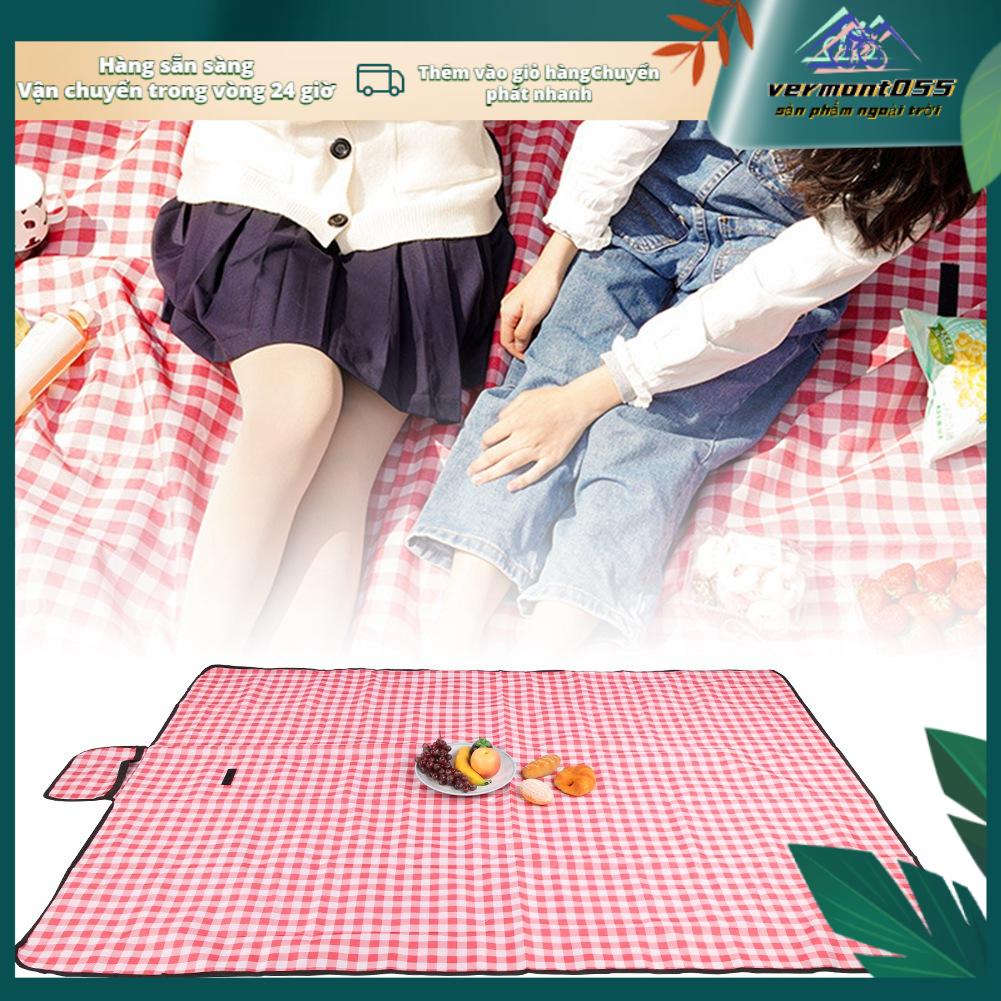 Vermont055 Máy di động ngoài trời Có thể giặt bằng vải Oxford Dã ngoại Pad Moistureproof Dày Bãi biển Ground Mat