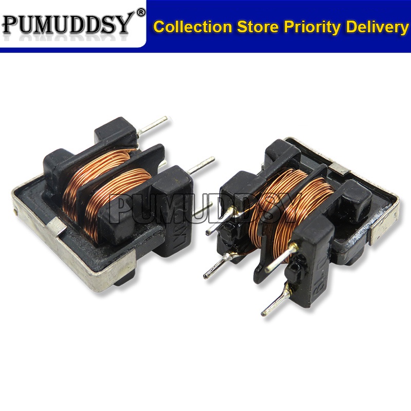 Bộ 5 Dây Đồng Lọc Dẫn Điện 7 * 8mm UU9.8 UF9.8 UF9.8 10mH 20mH 30mH 40mH 50mH