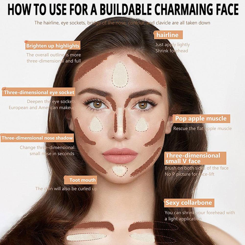 Bút Che Khuyết Điểm Bắt Sáng Chỉnh Sửa Lớp Trang Điểm W4B4