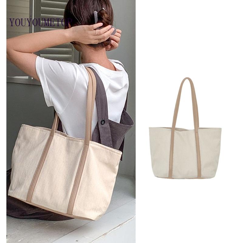 Túi Xách Vải Canvas Cỡ Lớn Thời Trang Cho Nữ