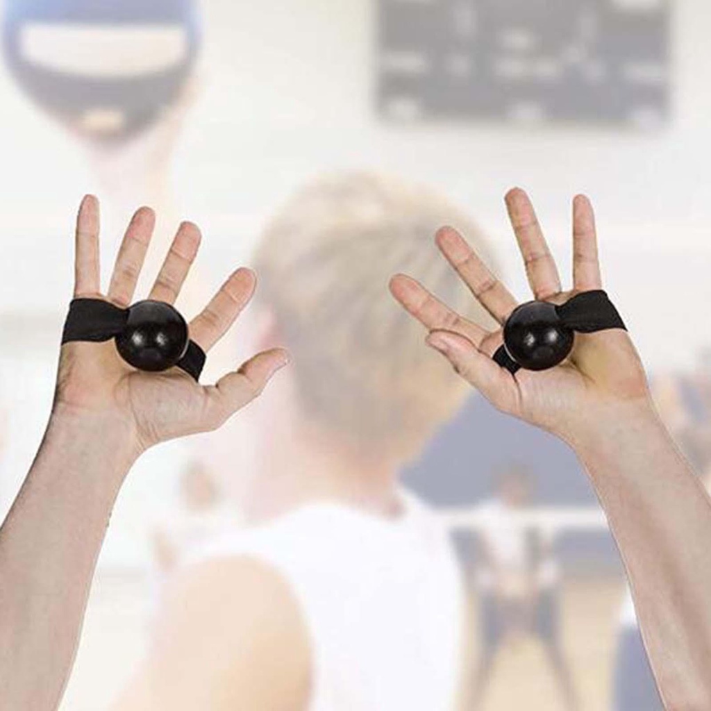 Set 2 Dụng Cụ Hỗ Trợ Tập Luyện Bóng Chuyền Với Núm Gỗ Cho Người Mới Bắt Đầu