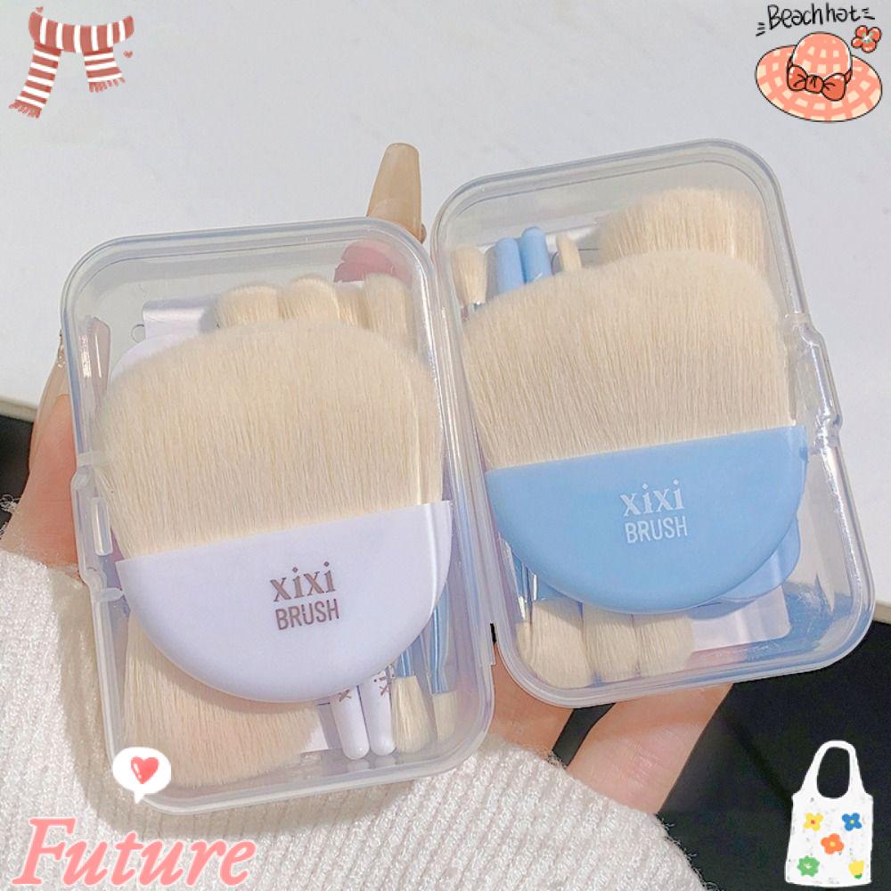 Set 6 Cọ Trang Điểm Mini Mềm Mại Tiện Dụng