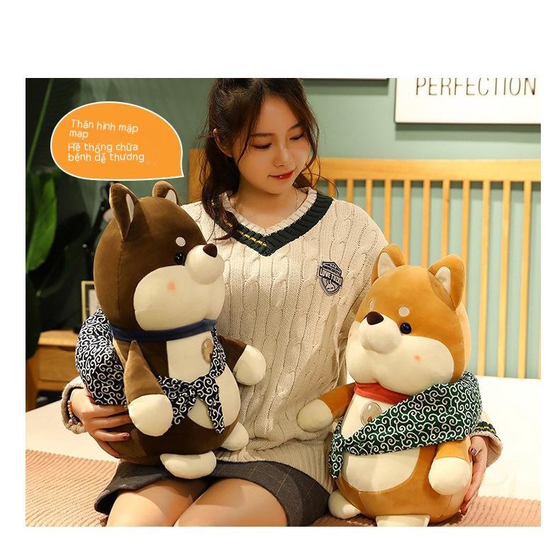 Đồ Chơi Gấu Bông Chó Shiba đáng Yêu Và Ngốc Nghếch Gối ôm Hình Thức Chú Chó Bỏ Nhà Ra đi Búp Bê Chó Dạng Balo Món Quà Lễ Hội Dành Cho Trẻ Em Và Phái Nữ