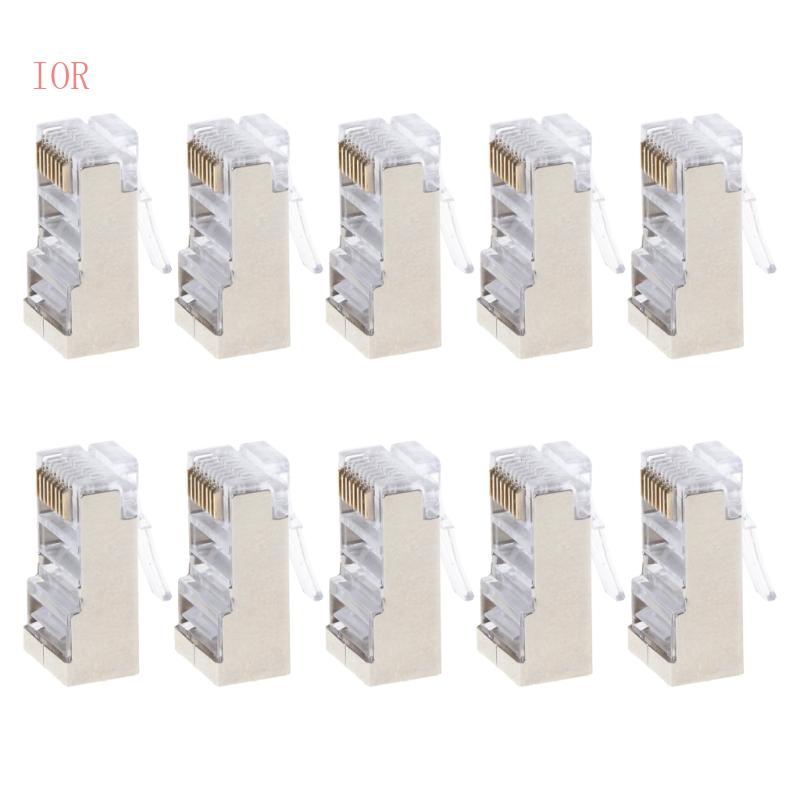 Đầu Nối Dây Cáp RJ45 Cat6 LAN UTP Cat6 Chuyên Dụng Chất Lượng Cao