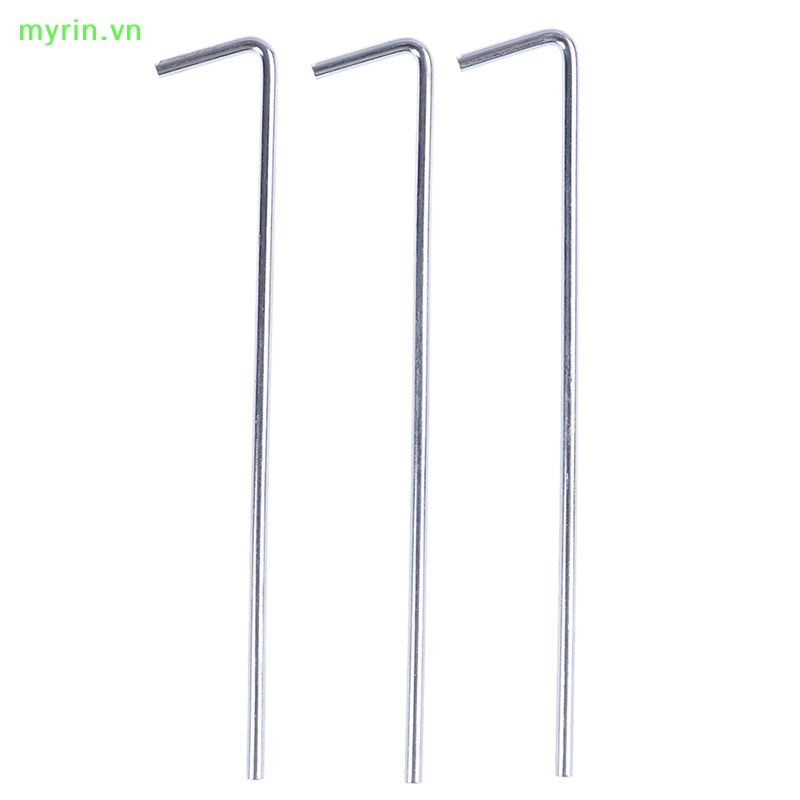 Set 5 Cọc Kim Loại Cứng Dùng Để Cố Định Lều Trại
