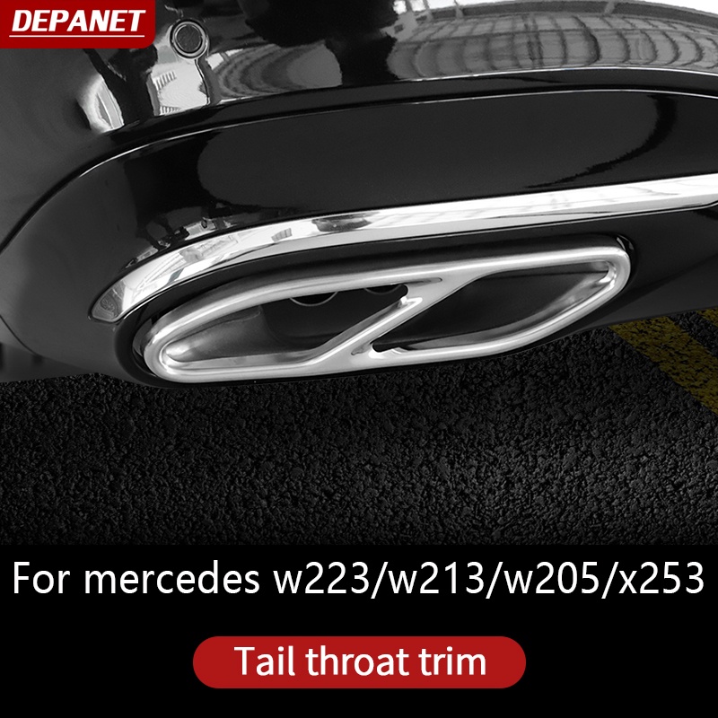 Đuôi Ống Pô Cho Mercedes W223 S Series W177 W205 GLC X253 W213 W166 X166 C292 S400 S450 AMG