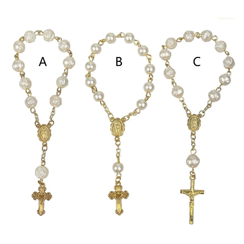 San * Nhẫn Acrylic Hình Rosaries Cho Các Bữa Tiệc