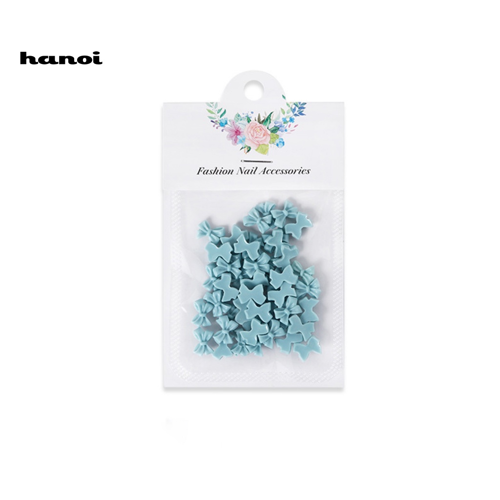 Set 50 Phụ Kiện Trang Trí Móng Tay Nghệ Thuật Chống Rơi Không Phai Màu DIY