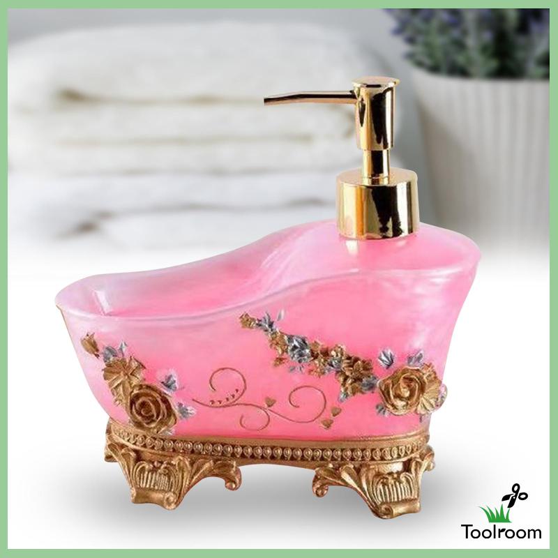 1 Bình Xịt Xà Phòng Dạng Lỏng Bằng Nhựa Resin Tiện Dụng Cho Phòng Tắm