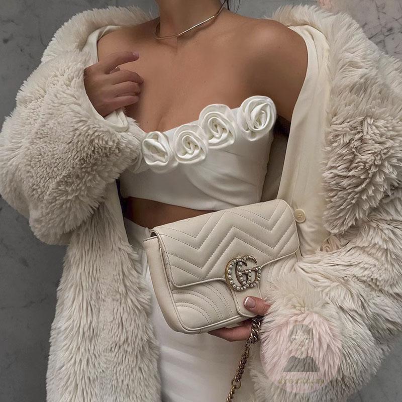 Áo Croptop Hai Dây Màu Sắc Trơn In Họa Tiết Hoa Hồng 3D Thời Trang Mùa Hè Cho Nữ