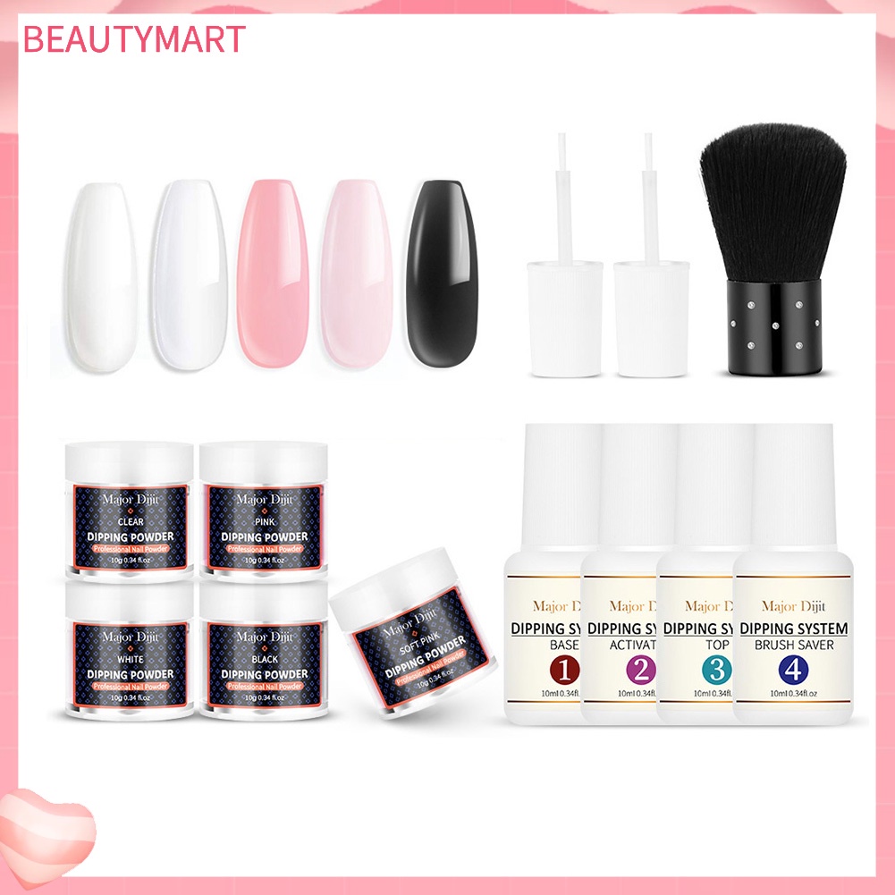 Bộ Bột Nhúng Trang Trí Móng Tay Nghệ Thuật Tiện Dụng