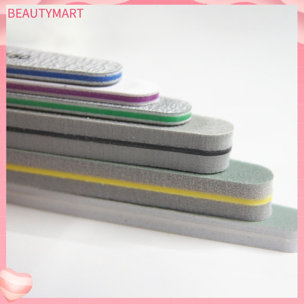 Hộp 6 Cây Dũa Móng Tay Bằng Nhựa PP Dành Cho Nữ