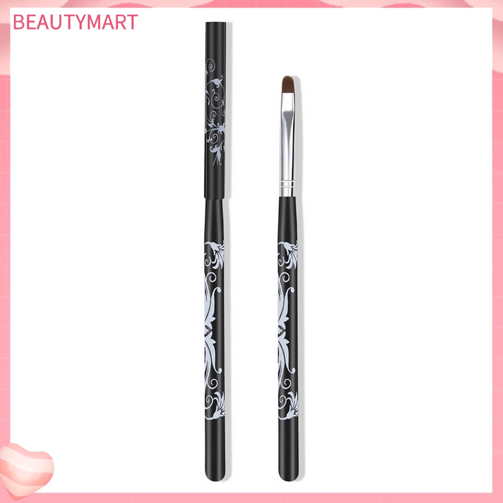 Hộp Đựng Bút Lông Mềm Không Lông Tự Vẽ Trang Trí Móng Tay Nghệ Thuật Dành Cho Nữ