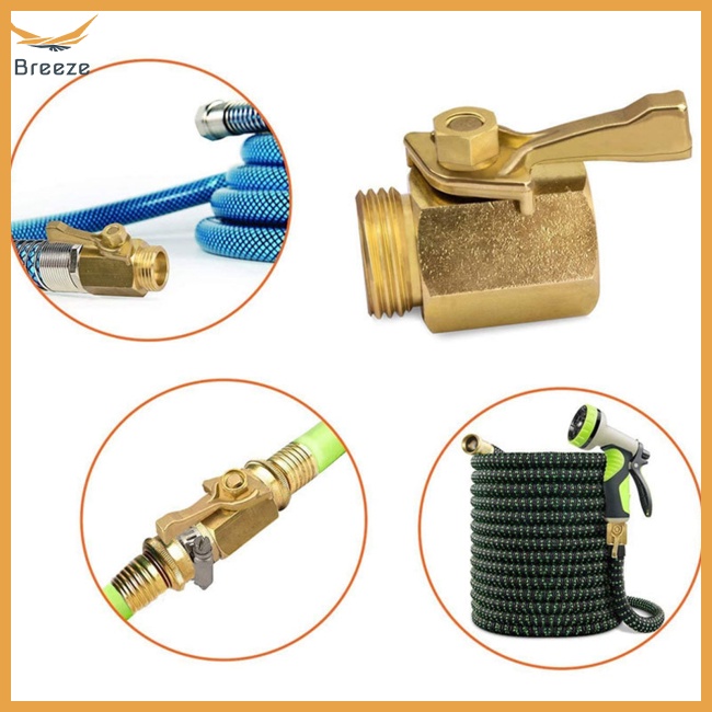 2 Van Điều Khiển Dòng Chảy Nước Bằng Đồng 3 / 4 "