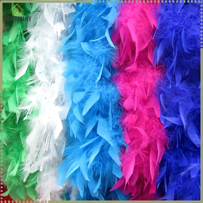 1 Dải Lông Vũ Trang Trí Tiệc Cưới 37g 2Yard