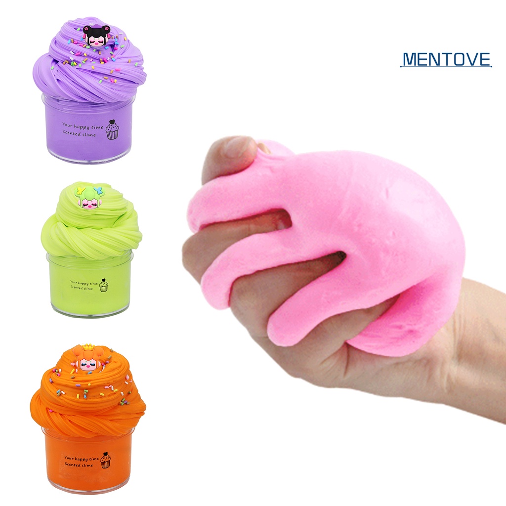 Bộ Đồ Chơi Đất Sét 70ml Mềm Nhiều Màu Sắc Có Mùi Thơm Chống Căng Thẳng DIY