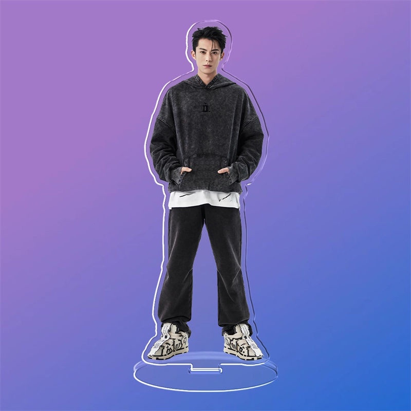 Hot sale hot sale hot sale Bánh sandwich Hai Mặt Bằng acrylic In Họa Tiết Chim Hạc Điện Từ Dùng Trang Trí Bàn Làm Việc Giao Hàng Nhanh Chóng xiaoduo