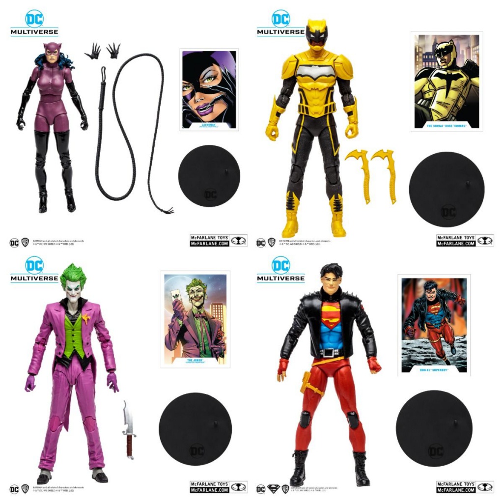 MCFARLANE DC 23cm VGBP Viền Khung Tín Hiệu Không Dây Có Thể Chuyển Động