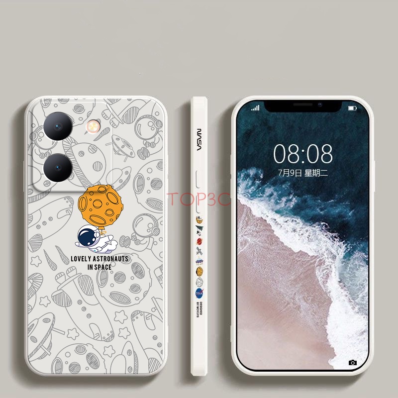 Ốp lưng Vivo Y36 NASA Ốp Điện Thoại Cho Vivo Y35 / Y51 / Y53S / Y50 / Y30 / Y22 / Y22S / Y21 / Y21S / Y33S / Y33T / Y20 / Y20S / Y12S / Y12 / Y17 / Y15 / Y11 / U10 /Y16 / Y15S / Y02 / Y02 / V27 5G/ V27E / V25 /V25E / V23 5G / V23E TKR