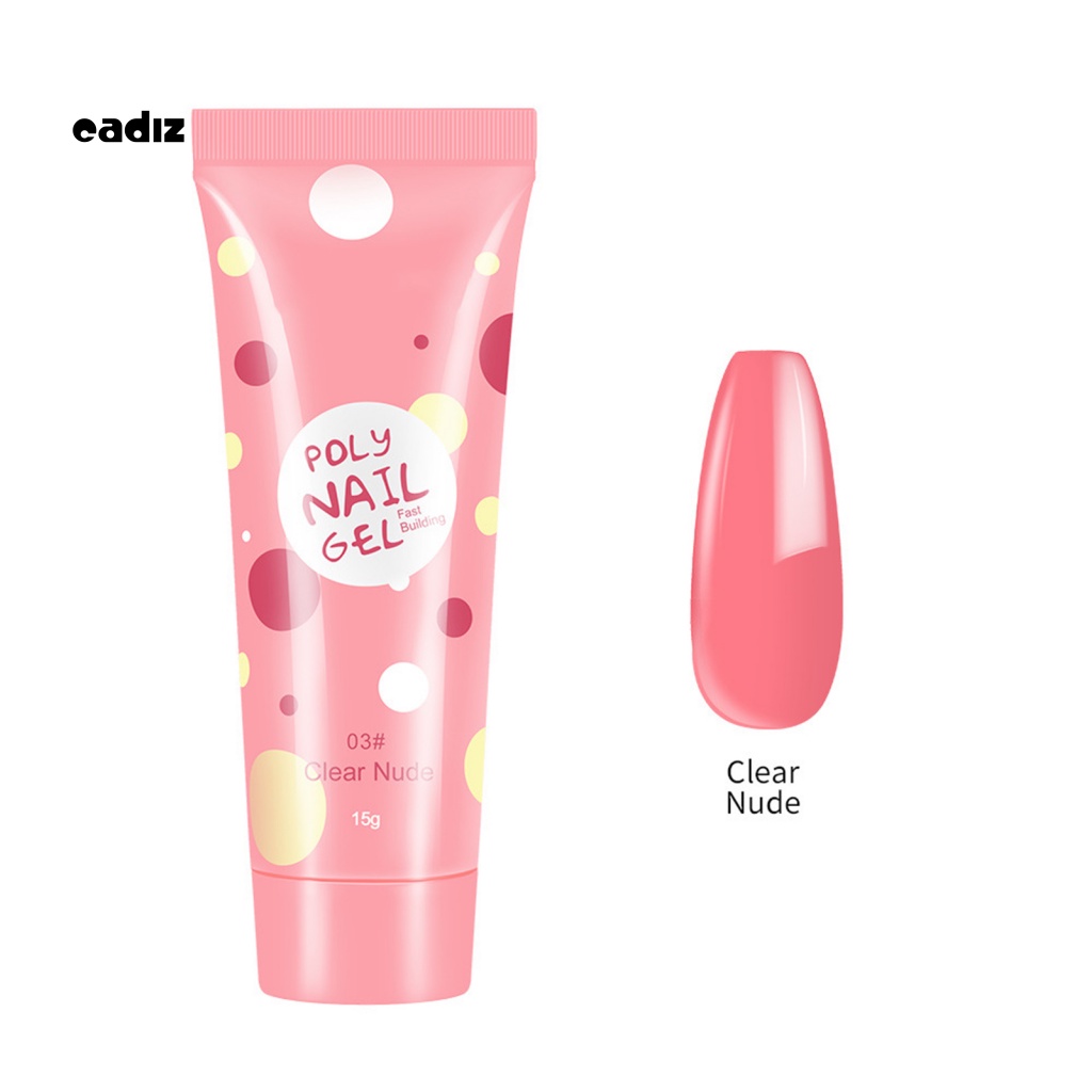 Keo Nối Dài Móng Tay Dạ Quang Lấp Lánh Lâu Trôi