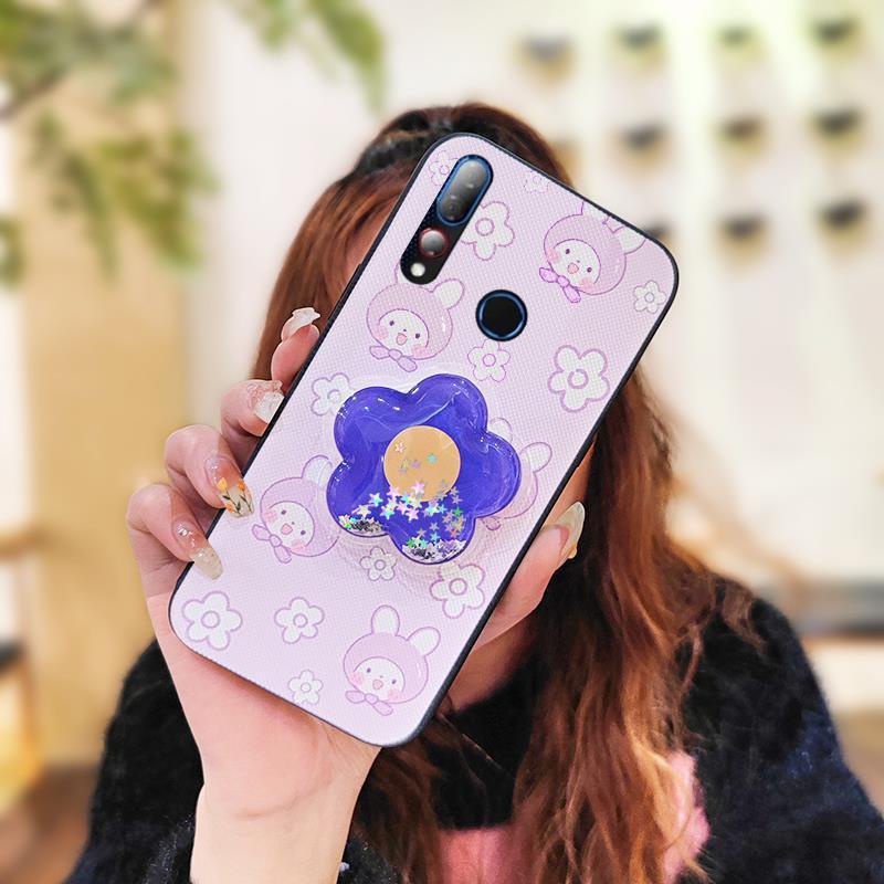 Ốp Điện Thoại Màu Trơn Phong Cách Anime Dễ Thương Cho HTC Desire 19 Plus / D19 +