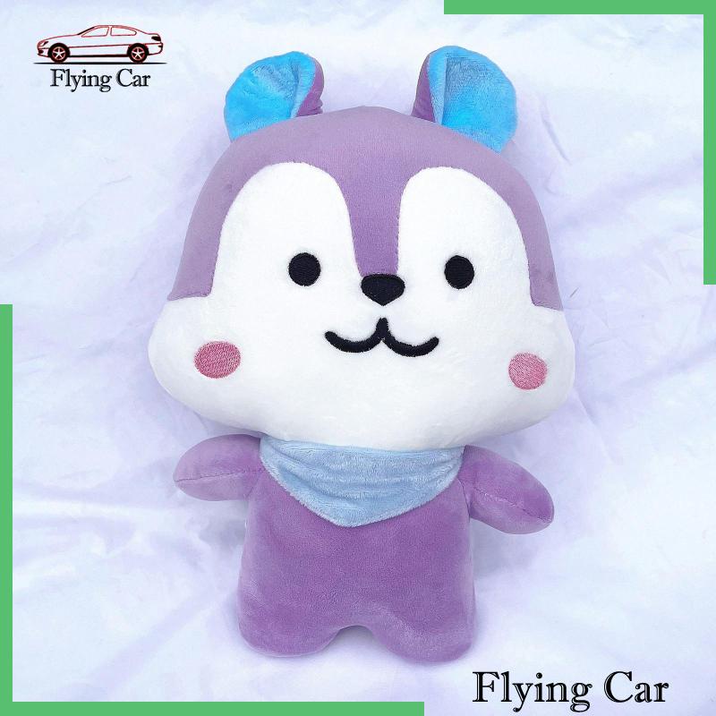 [Lzdjfmy2] Gối Ôm Đa Năng Màu Tím Trang Trí Xe Hơi / Tiệc Tùng / Búp Bê
