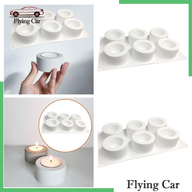 Chảo Làm Bánh 6 Lỗ Bằng Silicone DIY Dành Cho Trẻ Em Và Người Lớn Lzdjfmy2