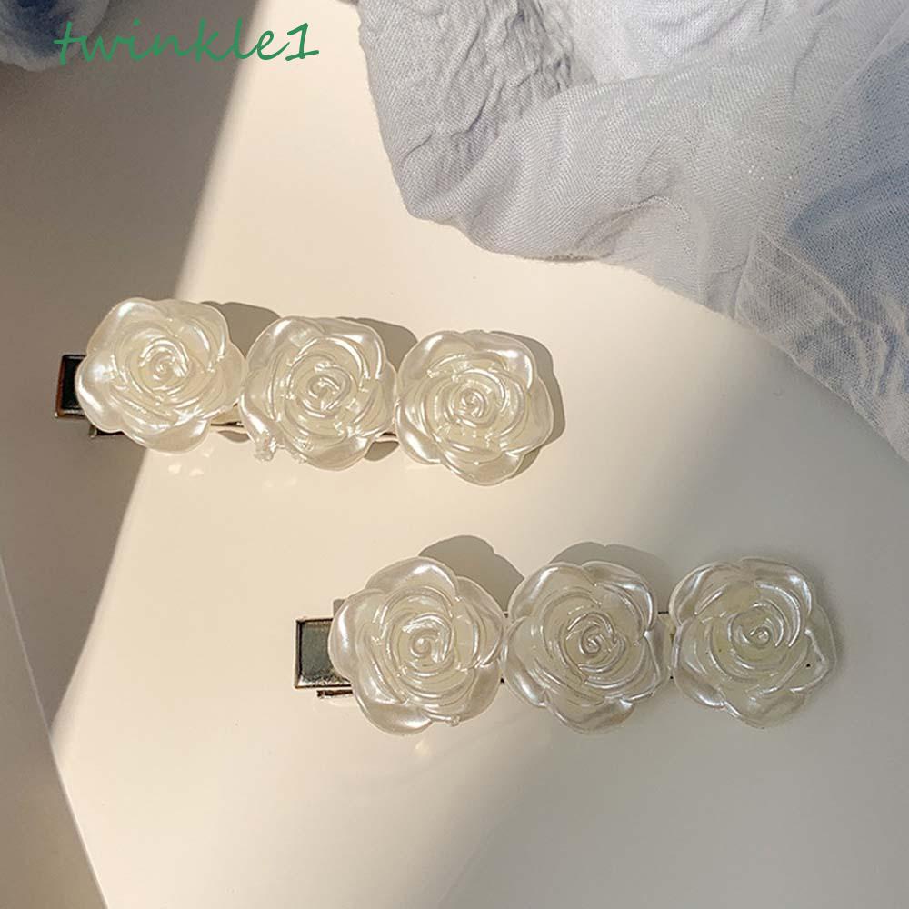 Kẹp Tóc Hoa Hồng Lấp Lánh Thời Trang Cho Nữ