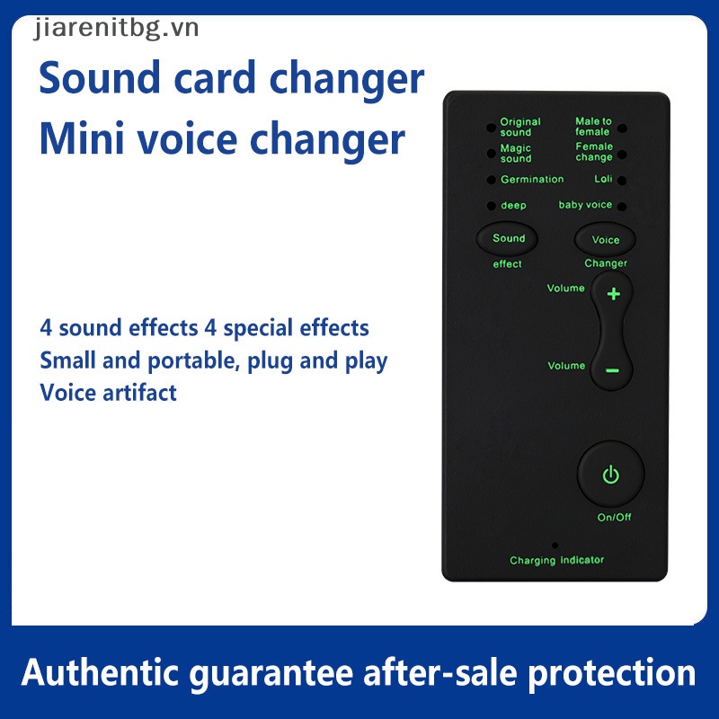 Thiết Bị Thay Đổi Giọng Nói Với 7 Âm Thanh Khác Nhau Cho Máy Tính / Laptop / Máy Tính Bảng