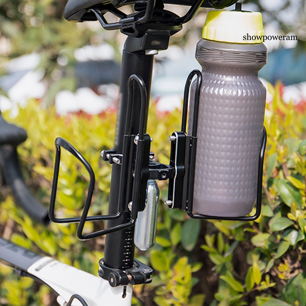 Giá Đỡ Bình Nước Xoay 360 Độ Bằng Hợp Kim Nhôm Chống Trượt Tiện Dụng Cho Xe Đạp