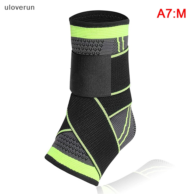 1 Đai Nylon Bảo Vệ Mắt Cá Chân Thoáng Khí Chống Bong Gân Có Thể Điều Chỉnh Được Dùng Khi Chơi Bóng Rổ