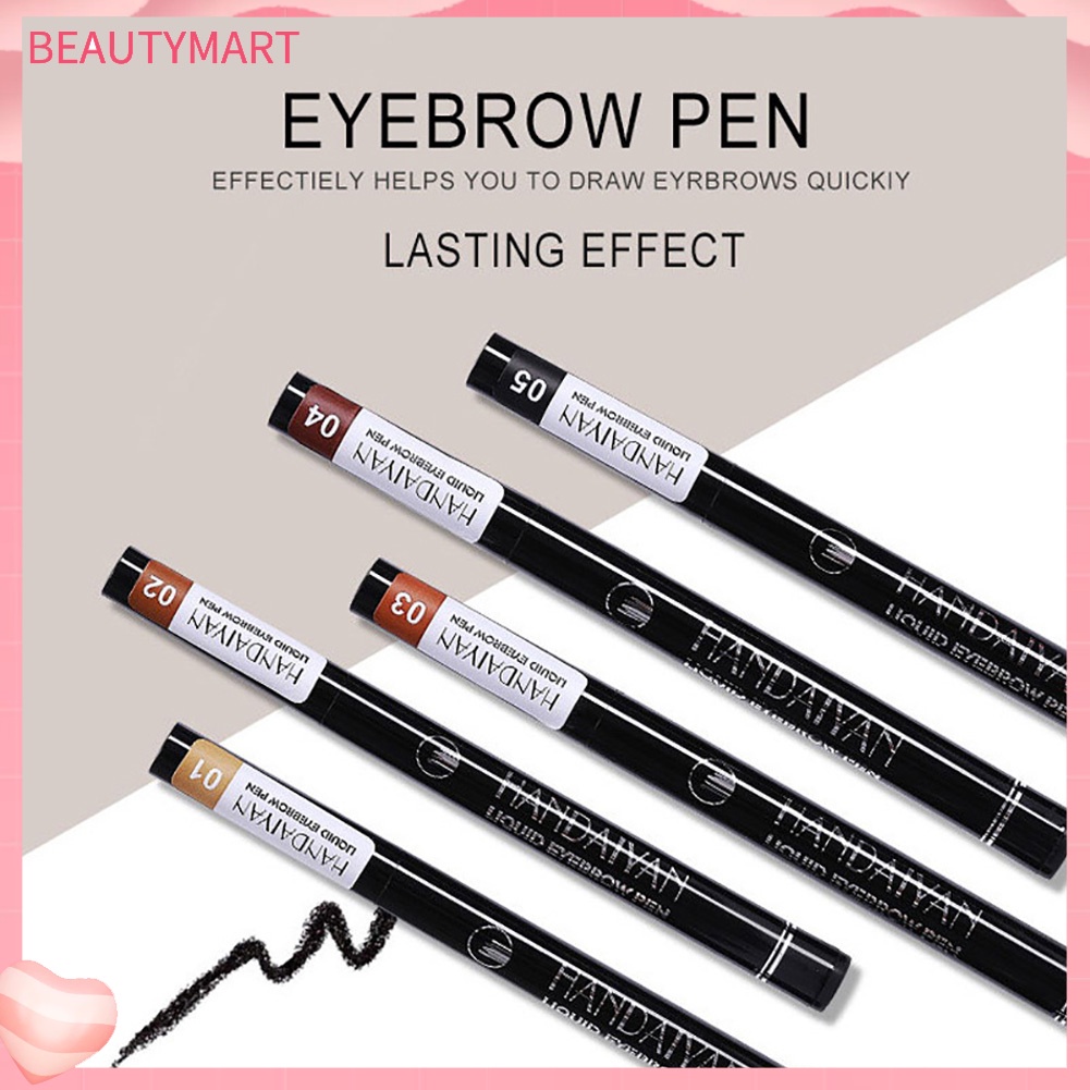 Bút Kẻ Mày Dạng Phẩy Sợi Chống Thấm Nước Lâu Trôi