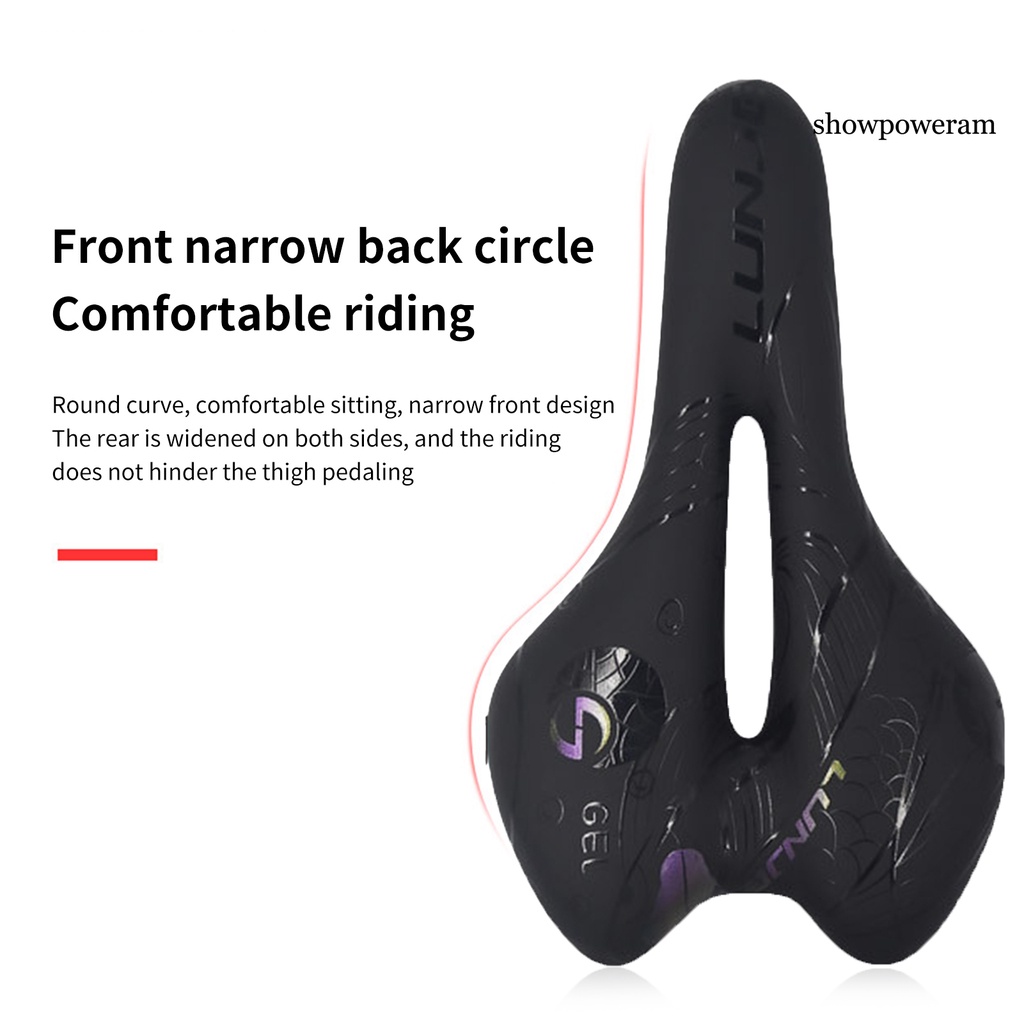 Yên Xe Đạp Giả Da Chống Thấm Nước Họa Tiết Cá SP-Hollow